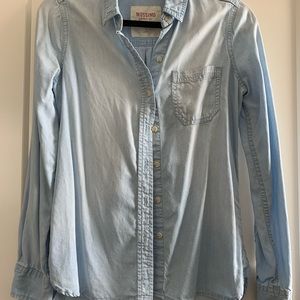 Mossimo chambray long sleeve - SUPER SOFT - S